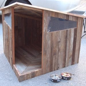 doghouse recycled fence